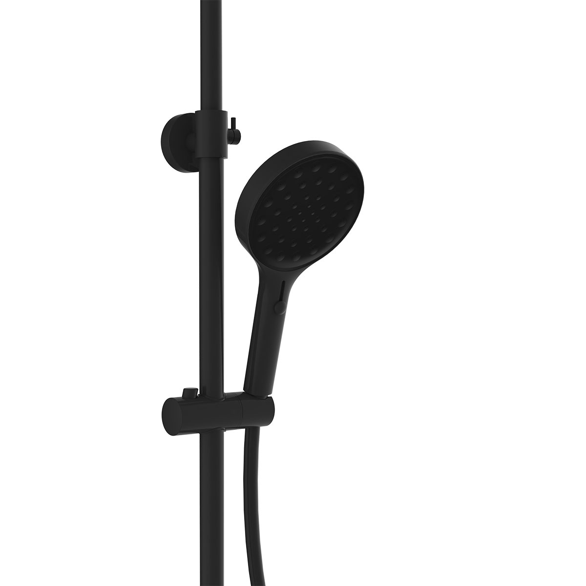 Душевая стойка с термостатом Vincea Inspire VSFS-3I12TMB черный матовый