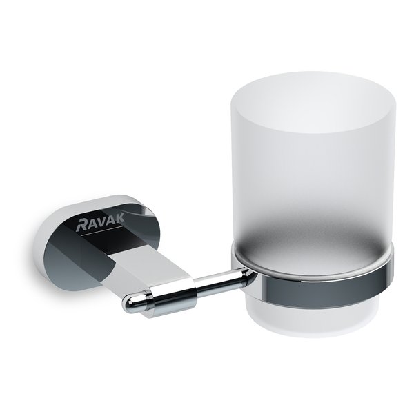 Стакан с держателем Ravak Chrome CR 210.00 Хром