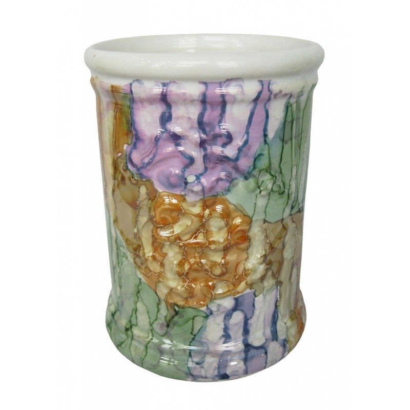 Стакан для зубных щеток Fixsen Fany A278-DC-3 Белый Рисунок