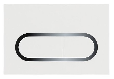 Кнопка смыва Ravak Chrome X01455 белый