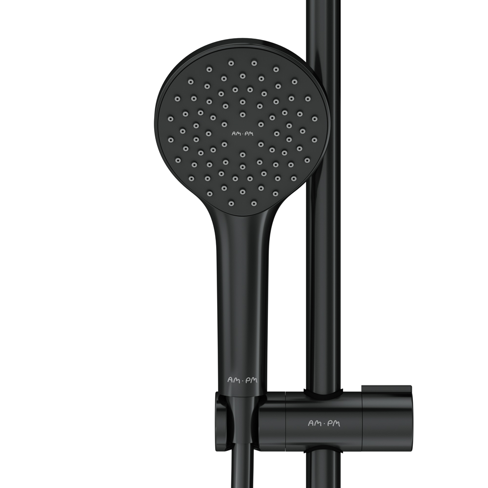 Душевая стойка Am.Pm Gem F0790022 черный матовый