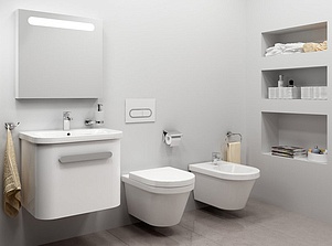 Кнопка смыва Ravak Chrome X01455 белый