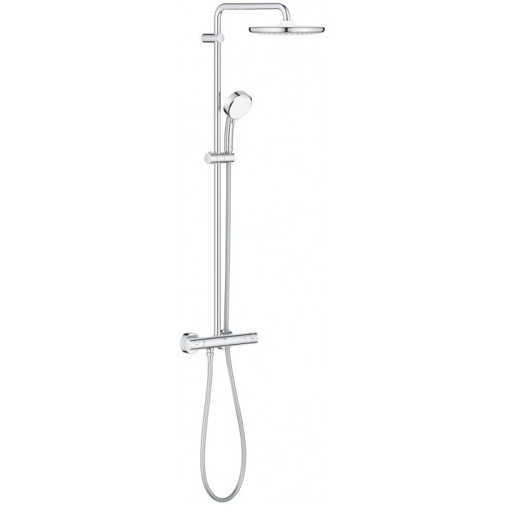 Душевая стойка Grohe New Tempesta Cosmopolitan System 26670000 хром