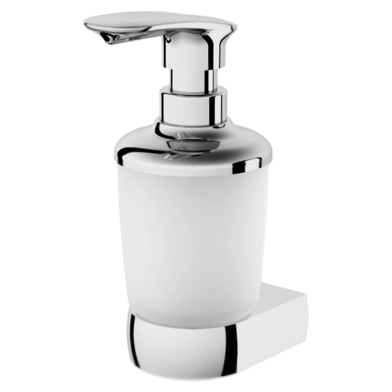 Дозатор жидкого мыла AM PM Sensation A3036900 хром/матовое стекло