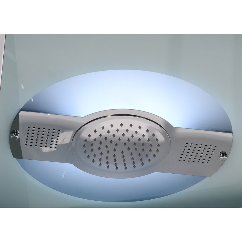 Душевая кабина Orans 1120000 100x100x220 профиль белый, стекло прозрачное