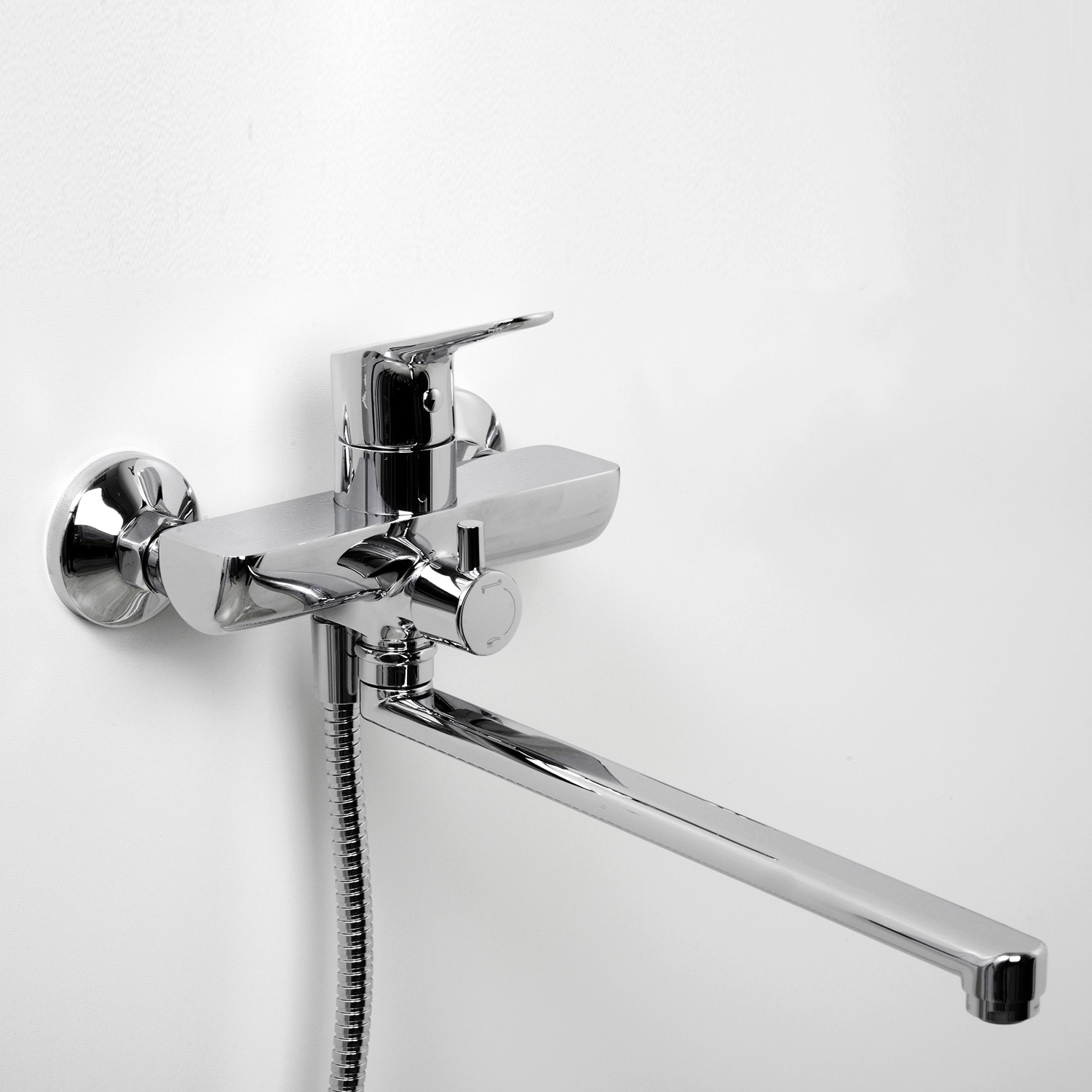 Смеситель для ванны с душем WasserKraft Lippe 4502L хром