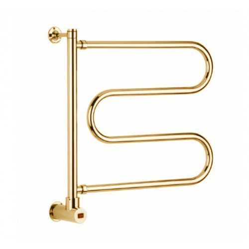 Полотенцесушитель электрический Margaroli Vento 500 530х630 золото