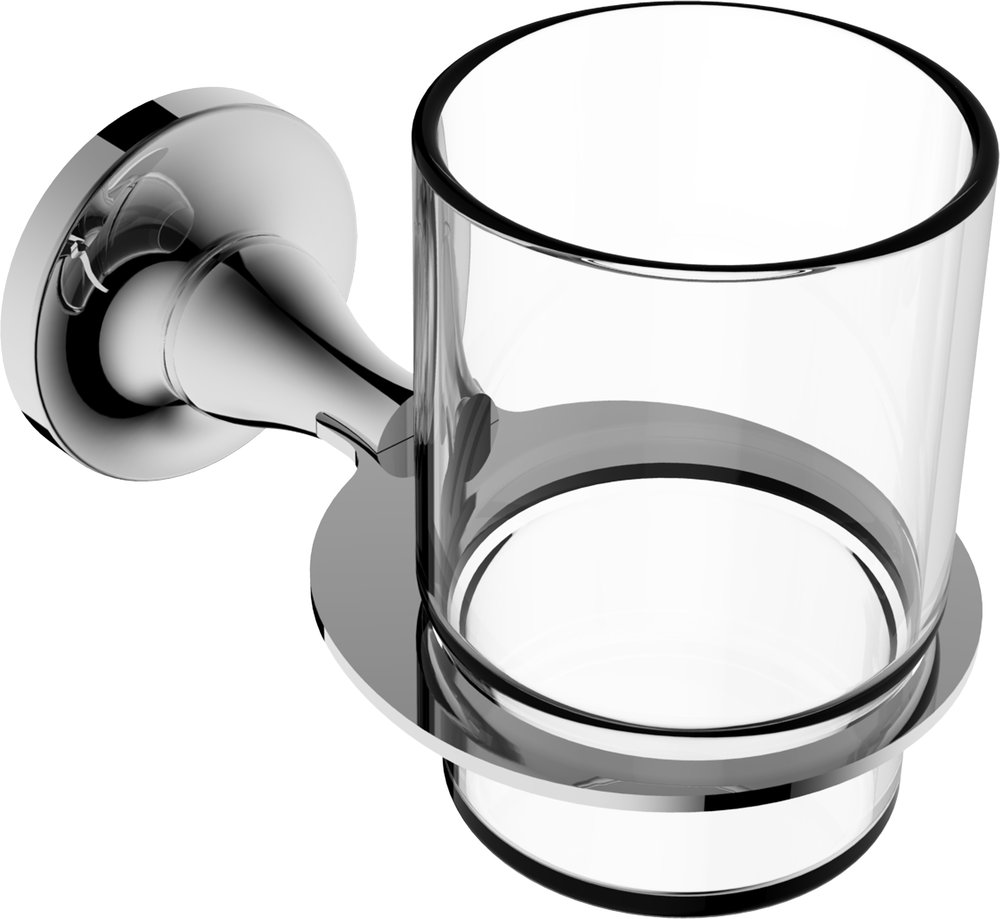 Подстаканник Rush Corsica CO42310 одинарный Хром