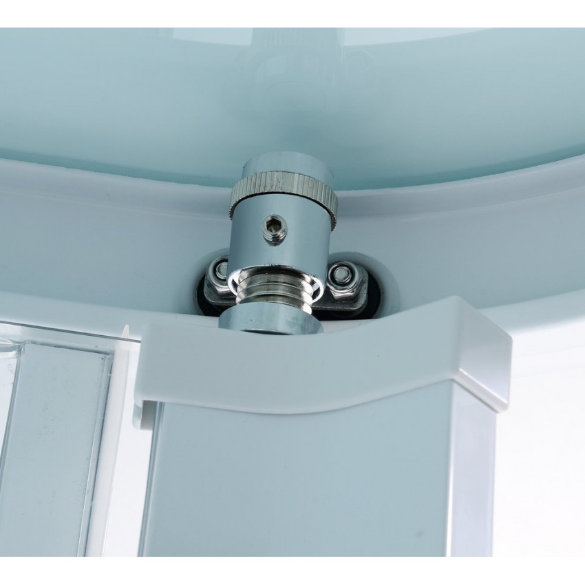 Душевая кабина Orans 86152LR 110x80x220 профиль белый, стекло прозрачное