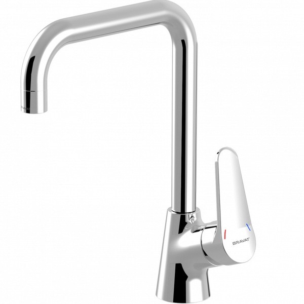 Смеситель для раковины Bravat Eco F193158C хром