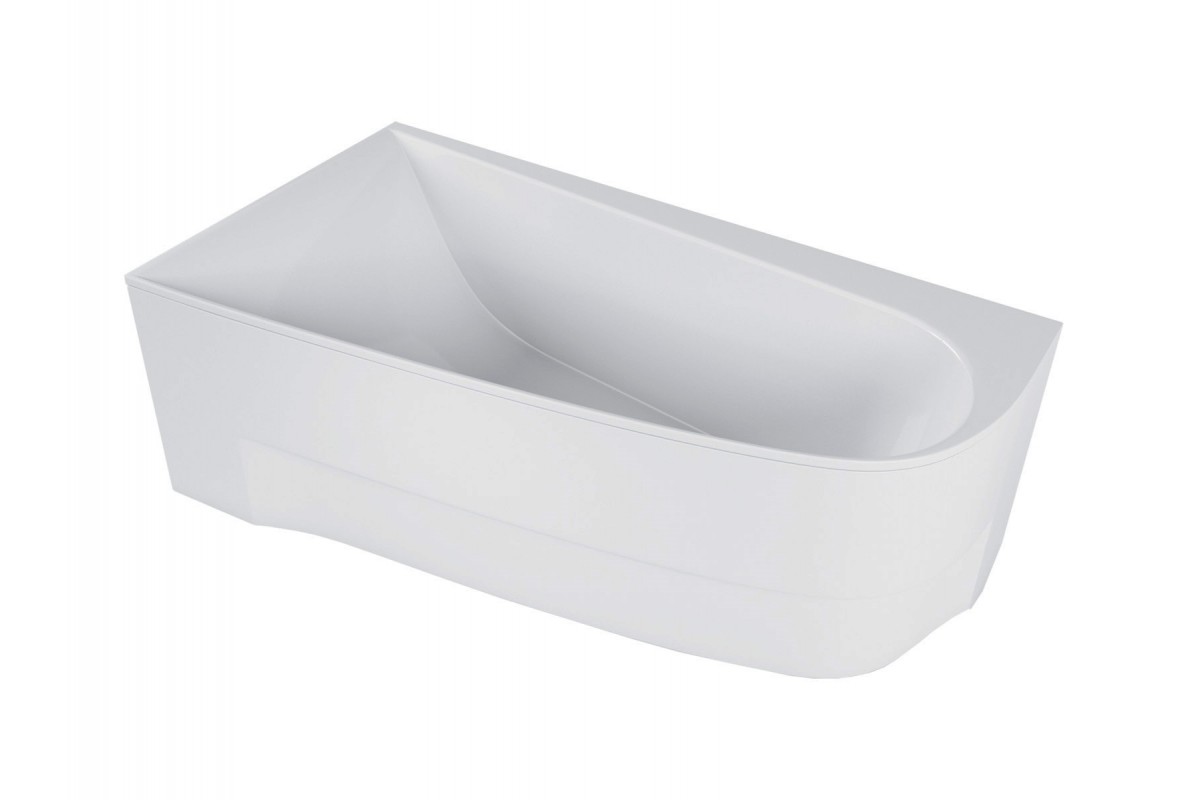 Ванна акриловая левосторонняя Vayer BOOMERANG Гл000010850, 150x90