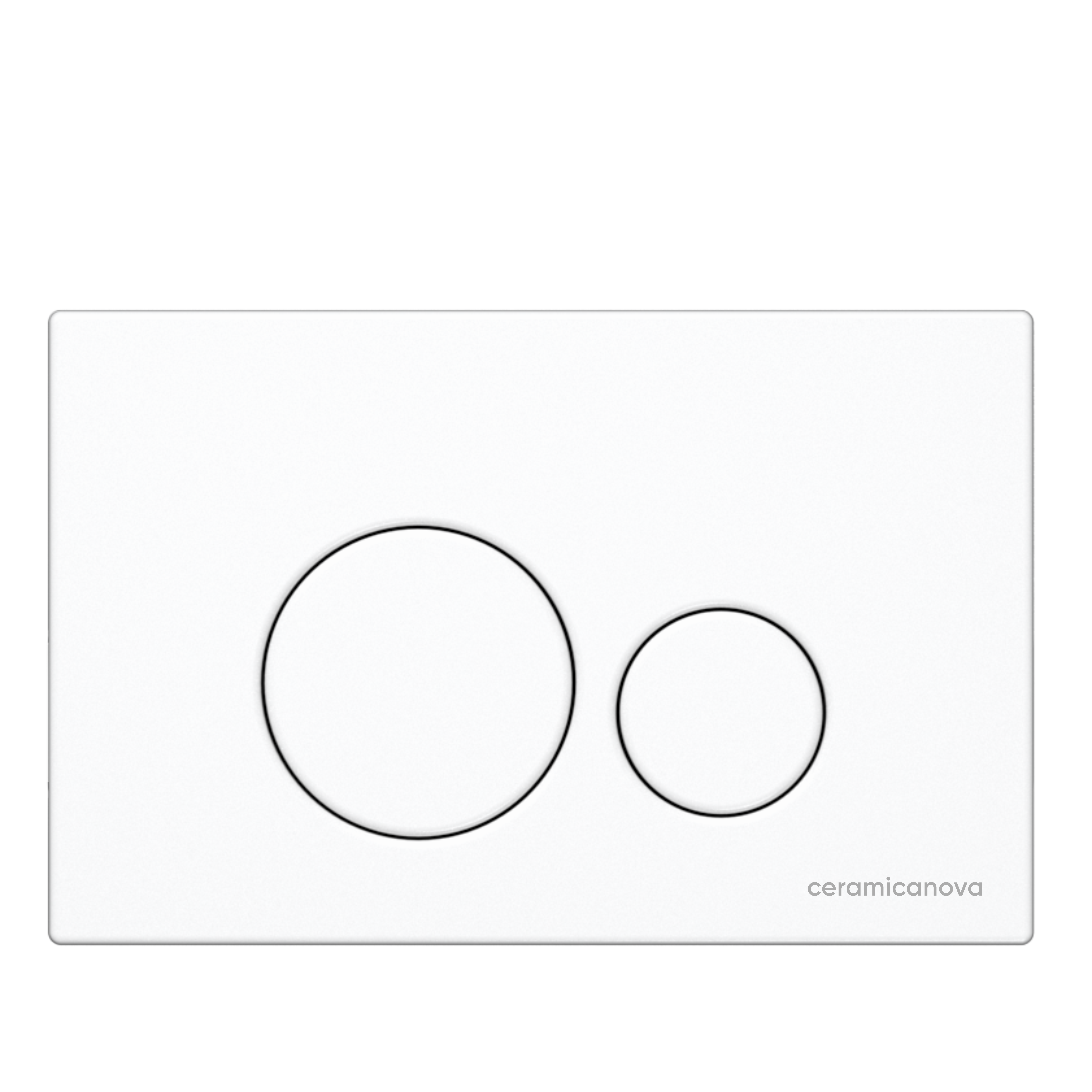 Система инсталляции для унитазов CERAMICA NOVA Envision CN1001W с кнопкой смыва Round цвет белый и креплениями