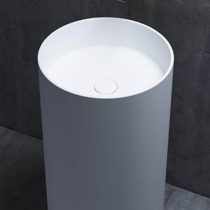 Раковина напольная 45см Salini Armonia 130111G белый