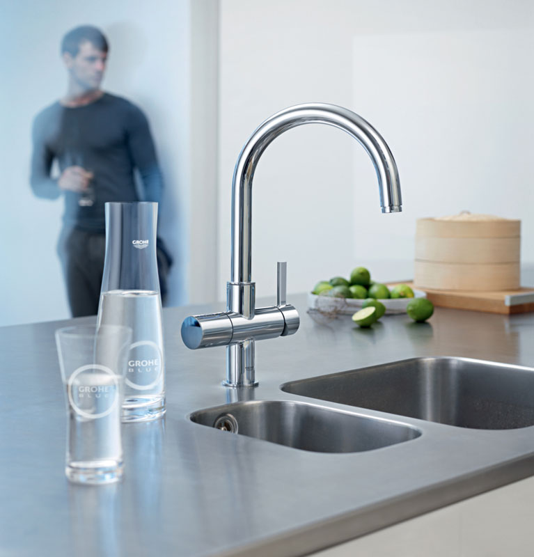Смеситель для кухни Grohe Blue Pure 33251000 хром