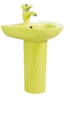 Раковина подвесная 42см Gid Nb192g зелёный