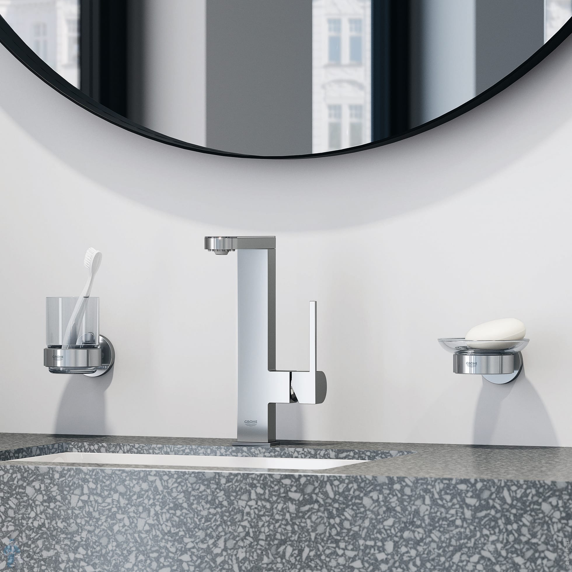 Смеситель для раковины Grohe Plus 23873003 хром