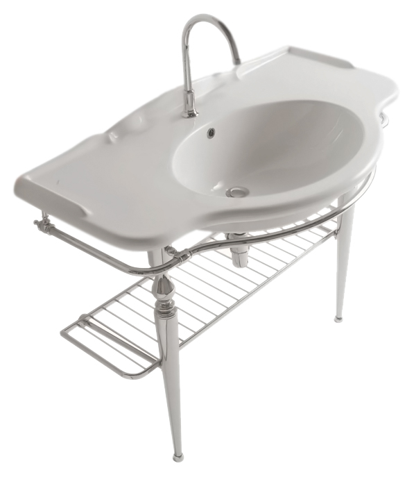 Раковина Globo Paestum PA022 bianco lucido