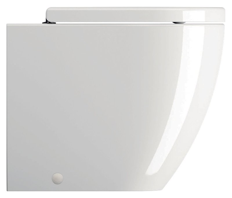 Унитаз приставной безободковый GSI Pura 882011 белый