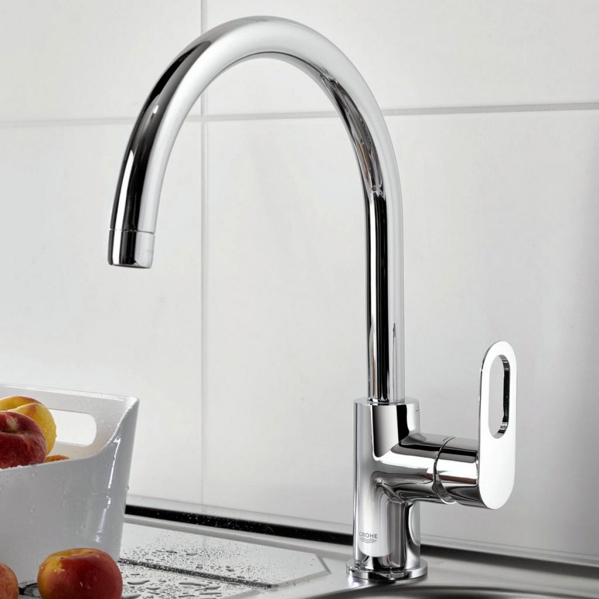 Смеситель для кухни Grohe BauLoop 31368000 хром
