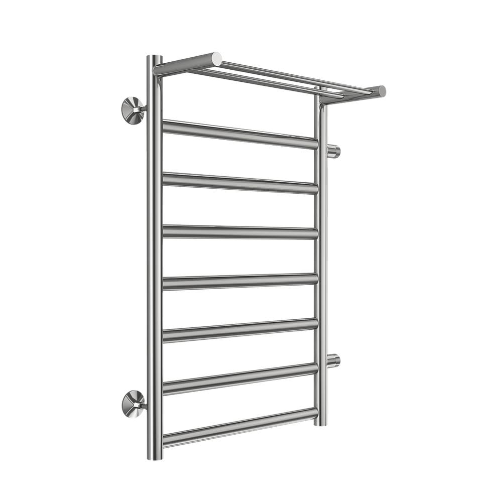 Полотенцесушитель водяной с полкой (боковое подключение) Terminus Хендрикс П8 50х80