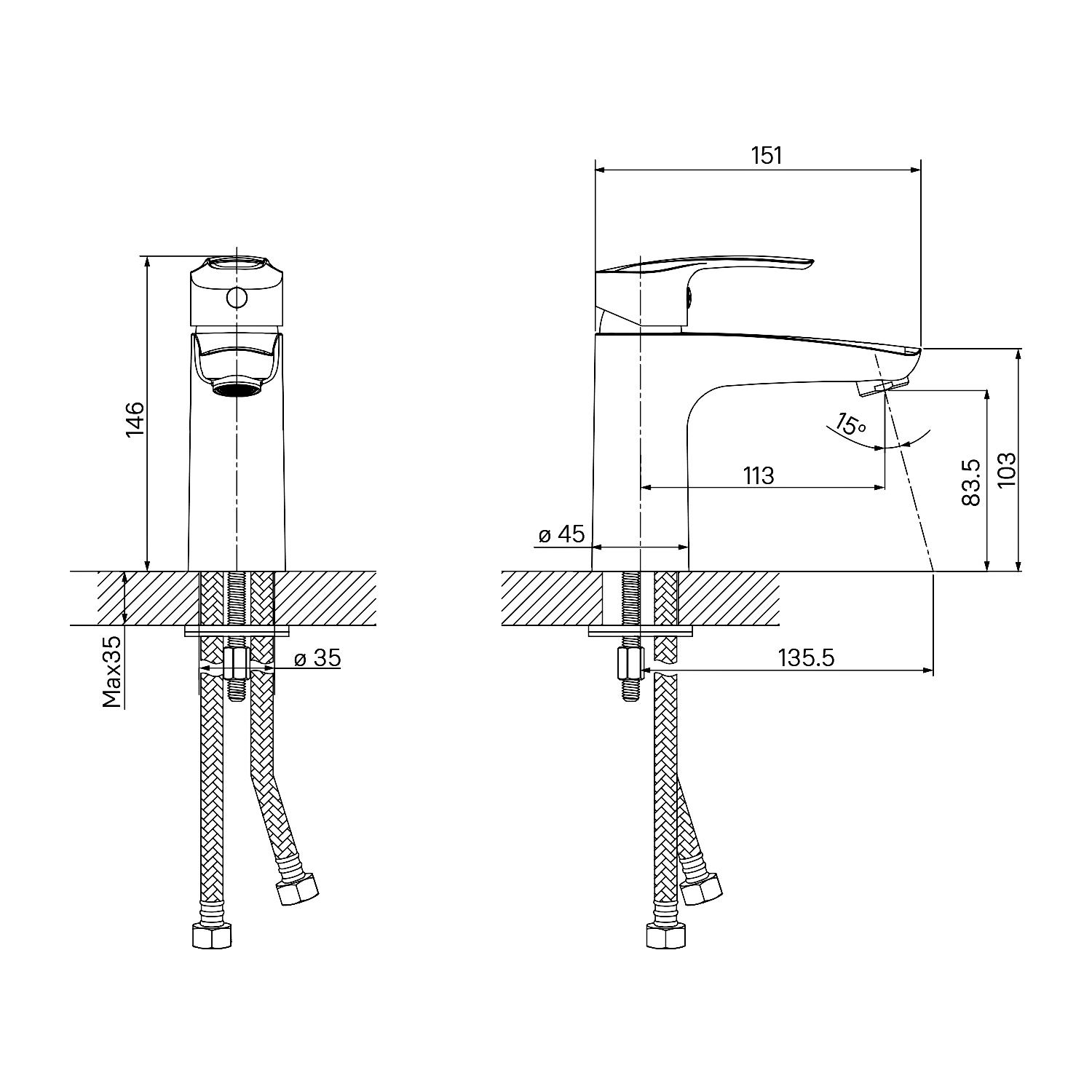 Смеситель для раковины IDDIS Ray RAYWT00i01 белый матовый