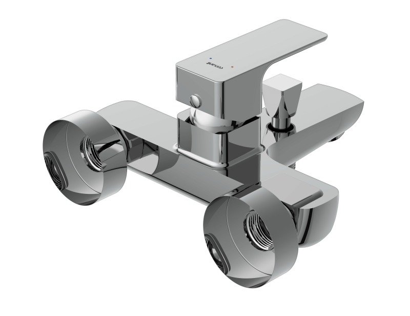 Смеситель для ванны с душем Cersanit GEO 63040 хром