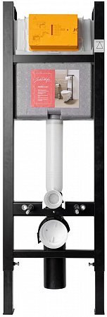 Комплект унитаза с инсталляцией Jacob Delafon Elite E21755RU-00 с сиденьем микролифт, кнопка белая