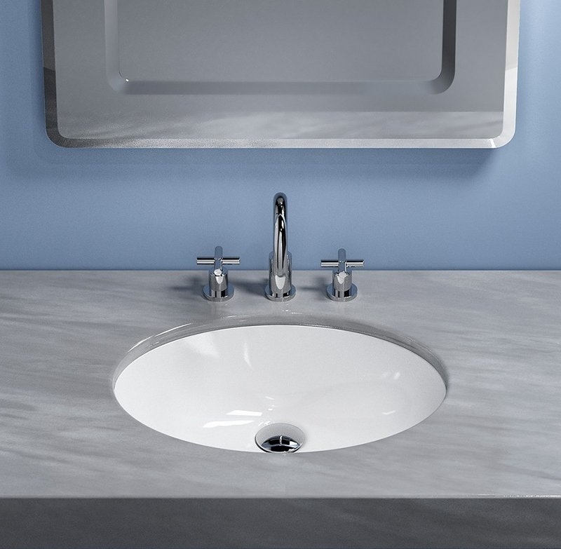 Раковина Laufen Birova 8.1119.1.000.000.1 встраиваемая снизу