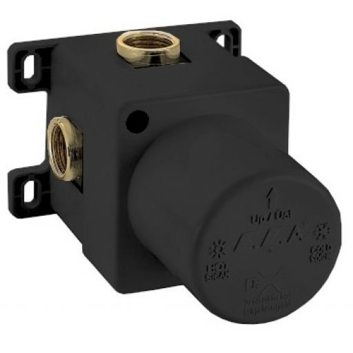 Скрытая часть на один потребитель E.C.A. 102166102C1EX черный матовый