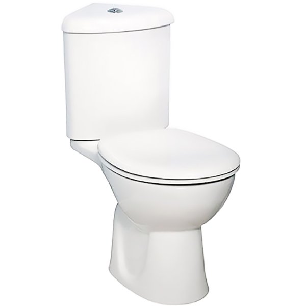 Унитаз-компакт Vitra Arkitekt 9754B003-7200 угловой с бачком и сиденьем
