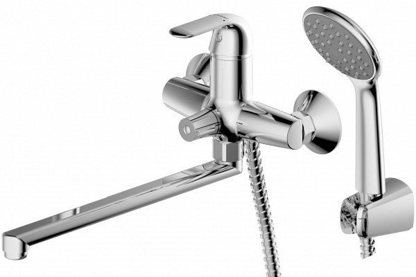 Смеситель для ванны с душем Bravat Fit F6135188CP-LB-RUS хром