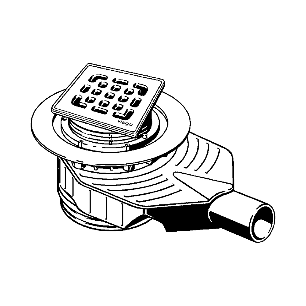 Душевой трап Viega Advantix Top 669201