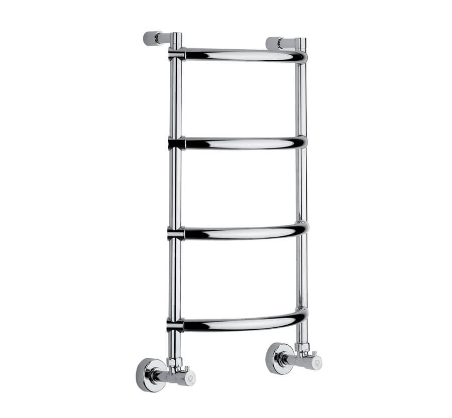 Полотенцесушитель водяной Margaroli Luna 432-4 4323704CRN 713х435 хром