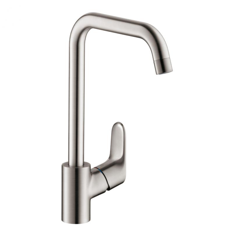 Смеситель для кухни Hansgrohe Focus M41 31820800 нержавеющая сталь