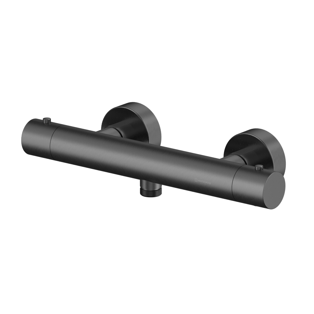 Смеситель термостатический для душа WHITECROSS Y Y1246GM (оружейная сталь)