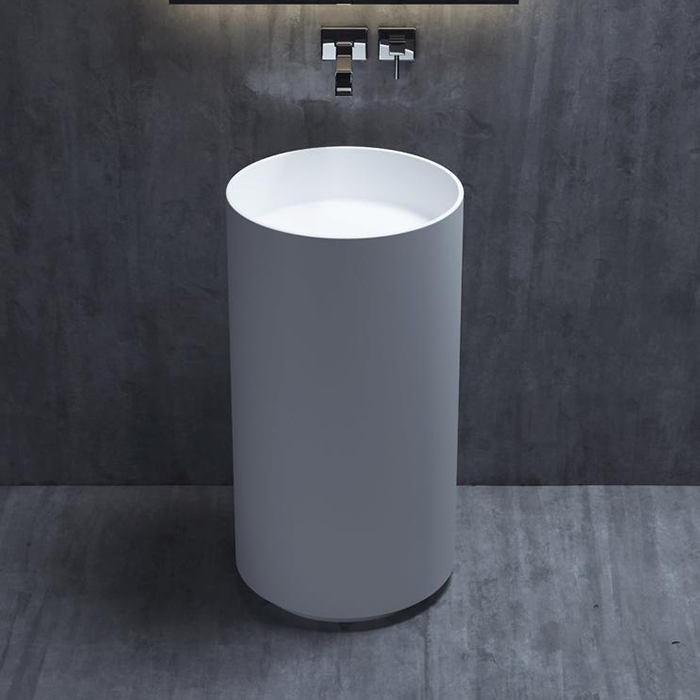 Раковина напольная 45см Salini Armonia 130111G белый