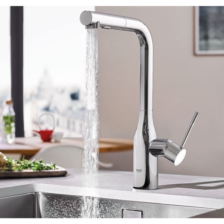 Смеситель для кухни Grohe Essence FootControl 30311000 хром