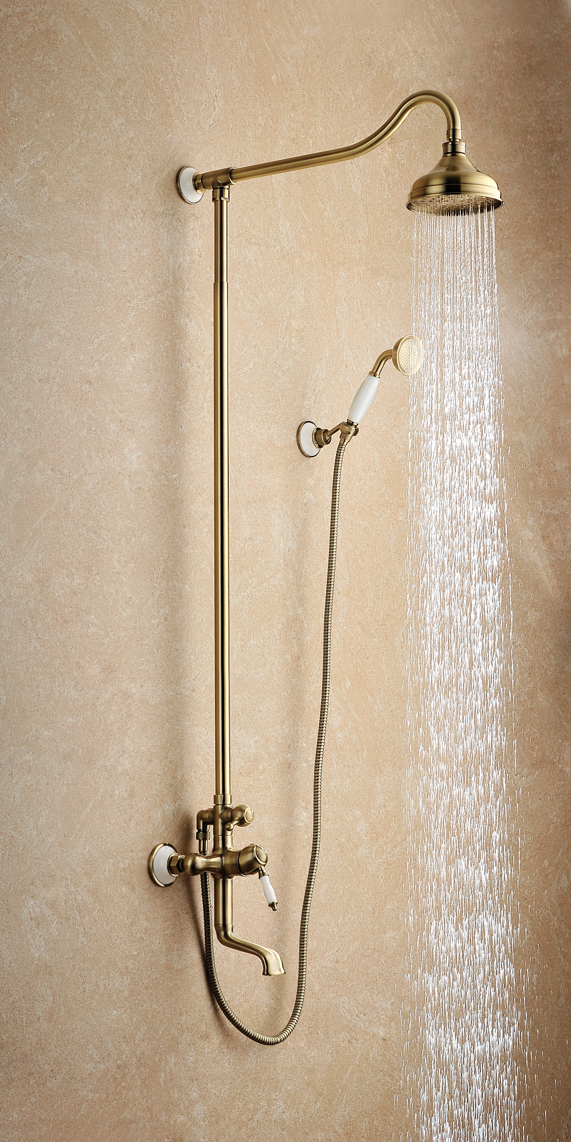 Душевая стойка Lemark Villa LM4862B бронза