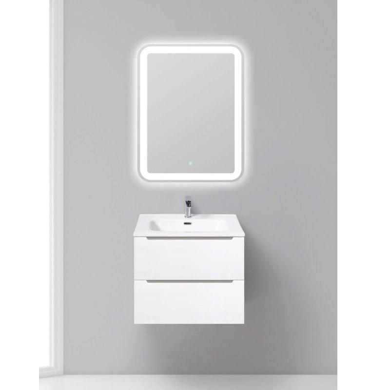 Тумба под раковину BelBagno Etna 60 подвесная Белая/Bianco Lucido