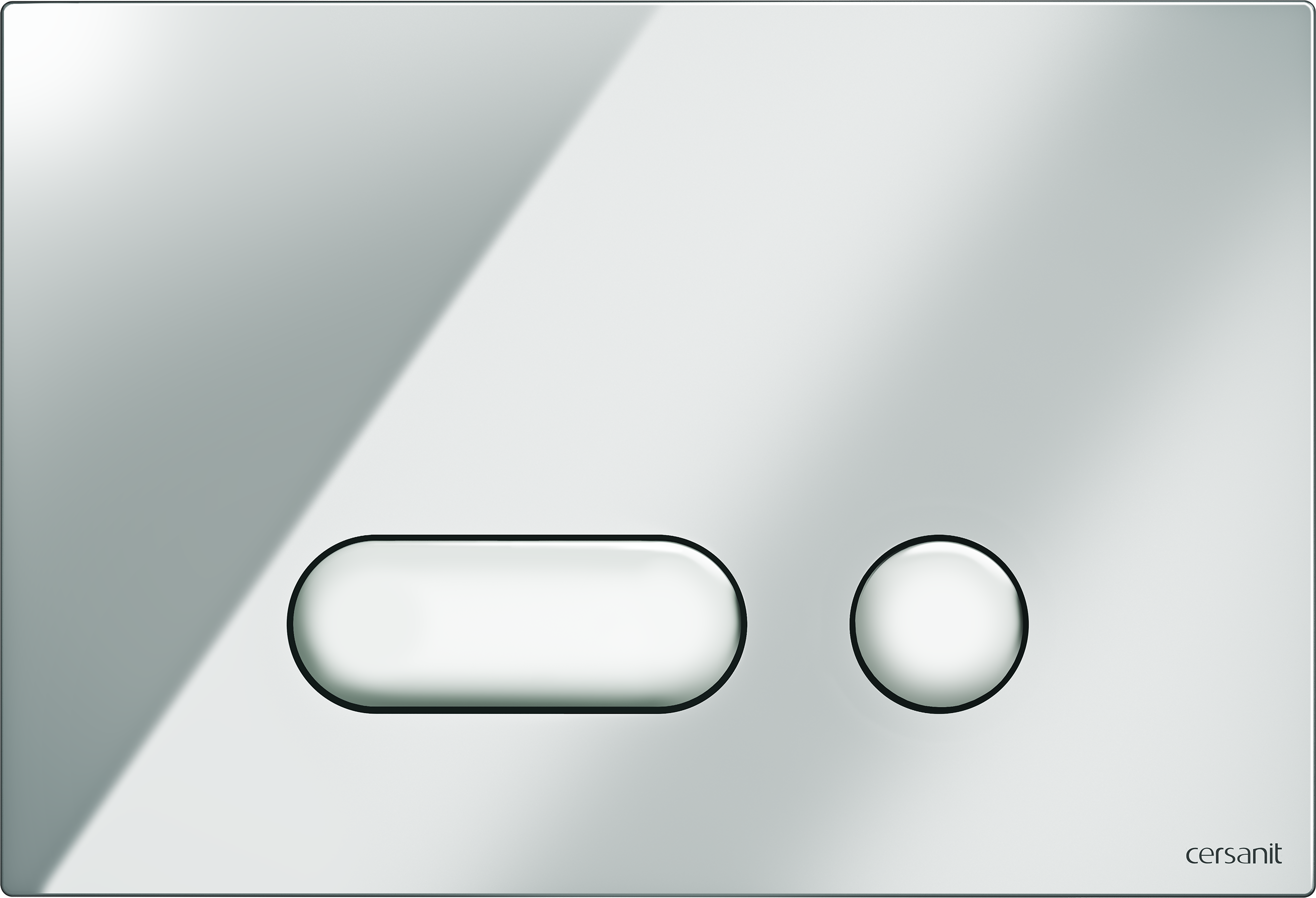 Кнопка смыва Cersanit INTERA P-BU-INT/Cg хром глянцевый