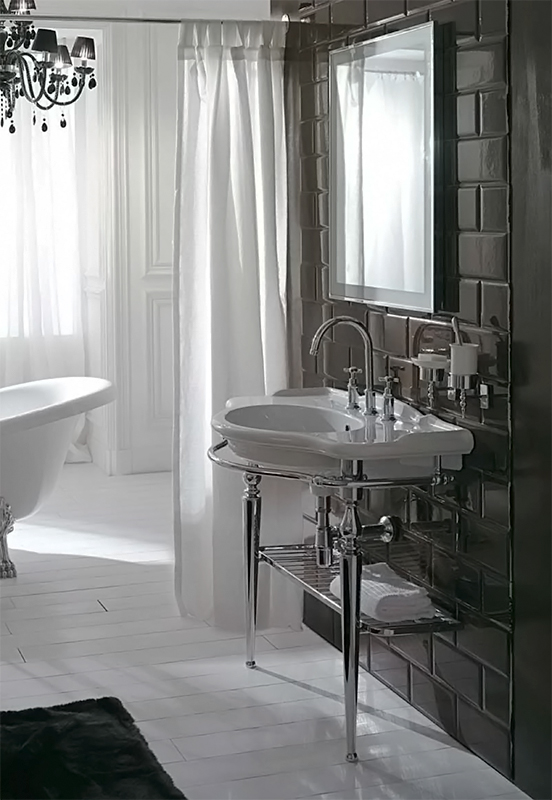 Раковина Globo Paestum PA022 bianco lucido