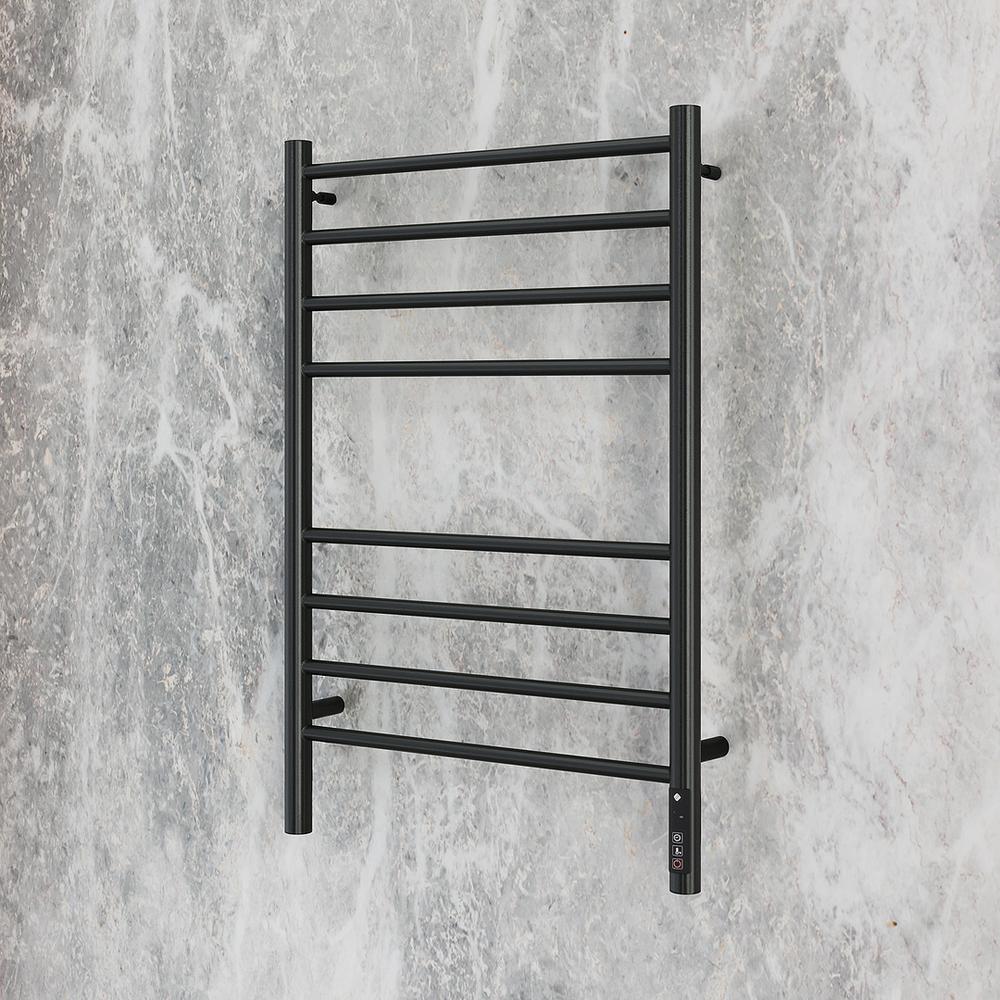 Полотенцесушитель электрический Terminus Аврора П8 50х80 КС, черный муар