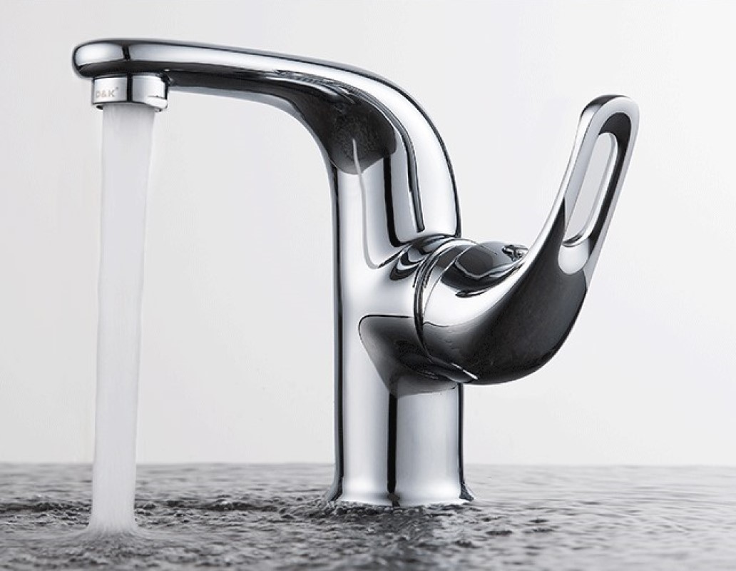 Смеситель для раковины D&K Rhein DA1372101, хром