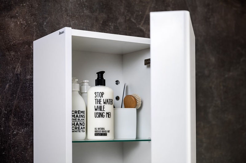 Шкаф пенал Ravak Ring 30 Белый