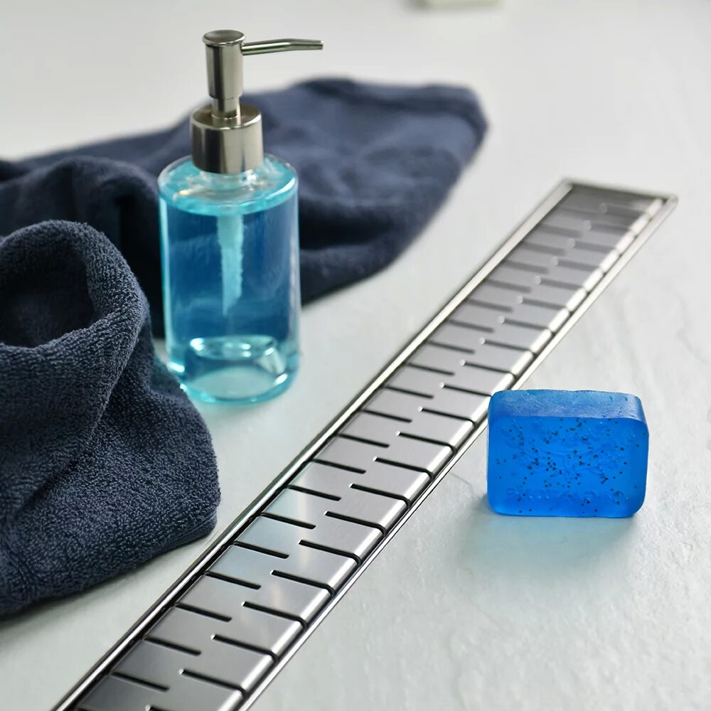 Душевой лоток 35см Veconi Medium V350MN решетка хром