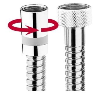 Шланг Bossini Doppia A00048D.030.1 хром