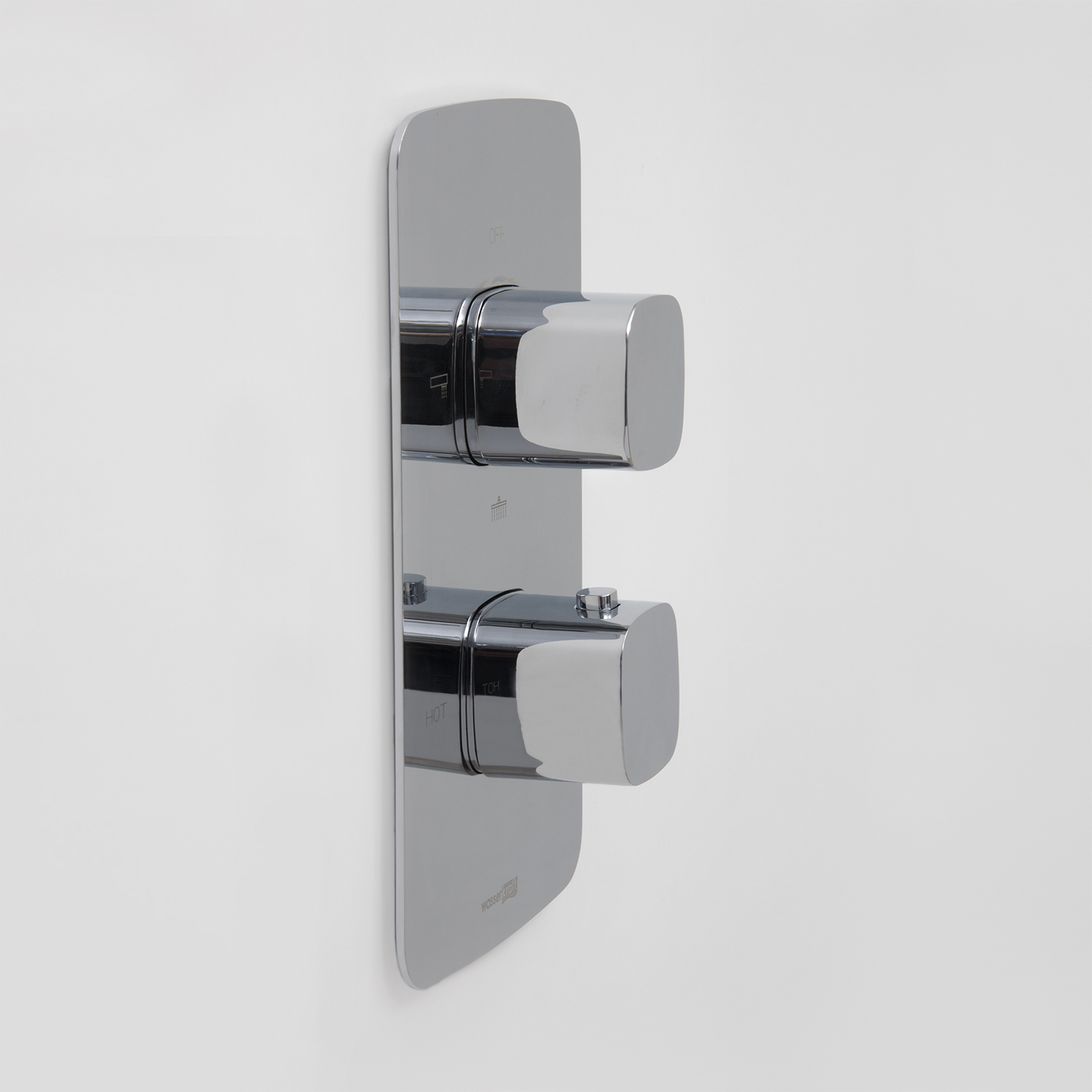 Термостат для ванны с душем на 3 потребителя WasserKraft Naab 8644 хром