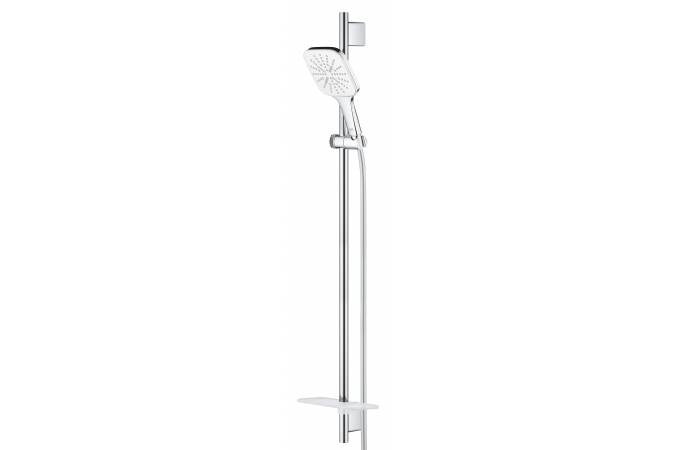 Душевой гарнитур Grohe Rainshower SmartActive 130 26586LS0 хром/белый