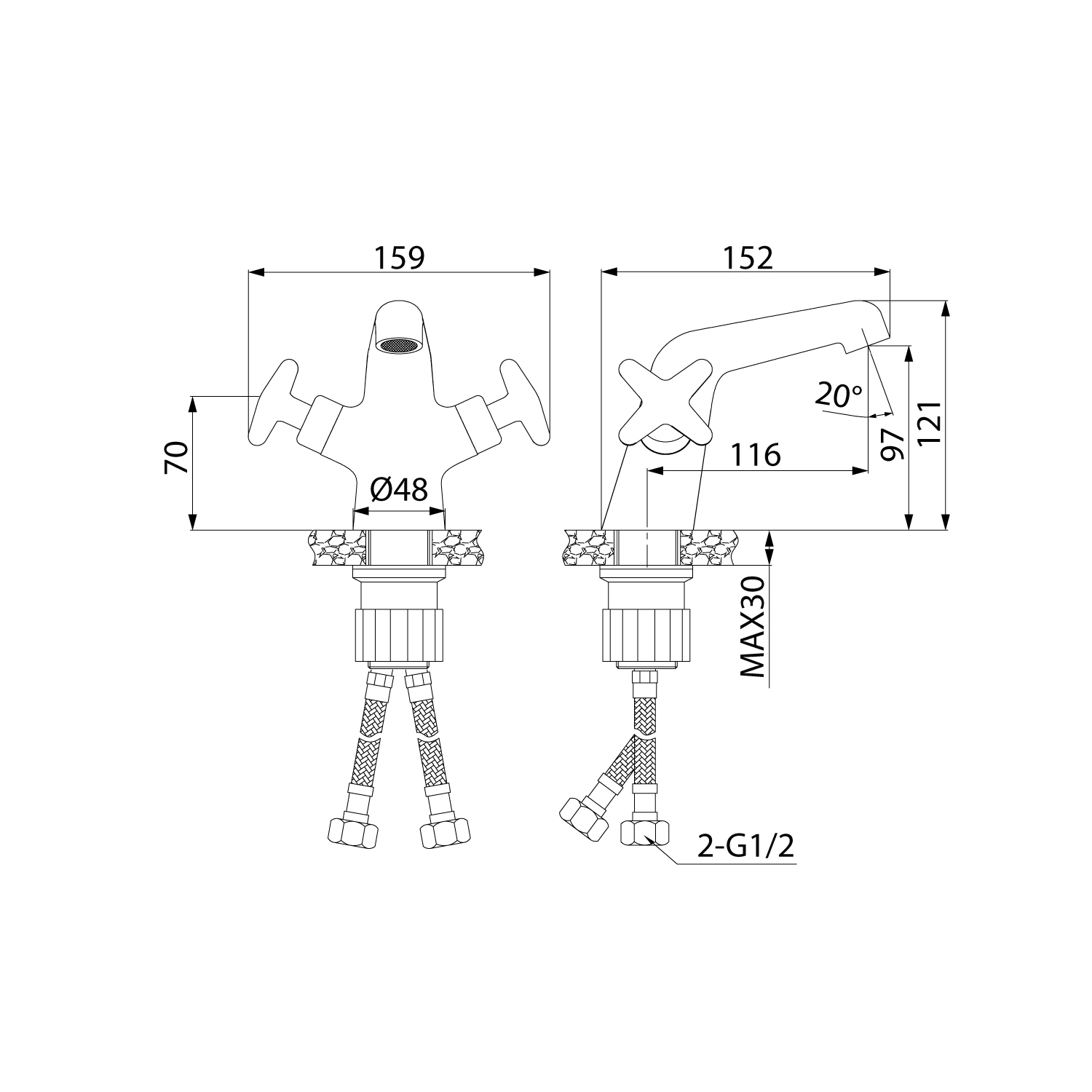 Смеситель для раковины IDDIS Acros ACRSB00i01 хром глянцевый