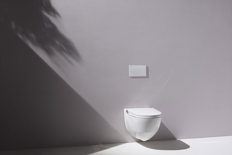 Унитаз биде Laufen Cleanet Riva Rimless 8.2069.1 подвесной с сиденьем Микролифт